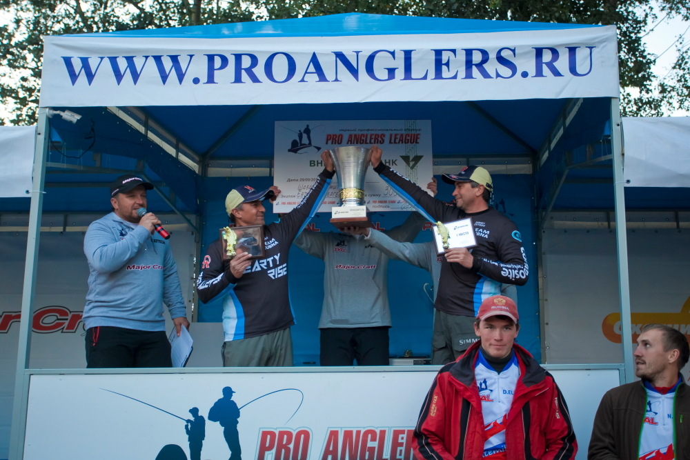 Третий этап турнира Pro Anglers League 2013. Награждение (фото). Галерея фото 13