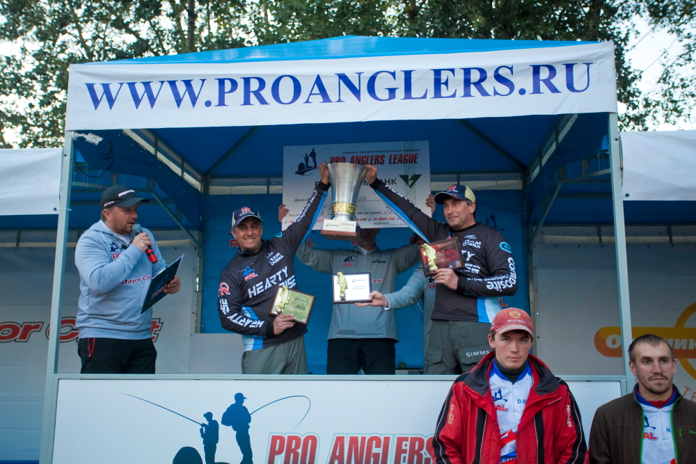 Третий этап турнира Pro Anglers League 2013. Награждение (фото). Галерея фото 15