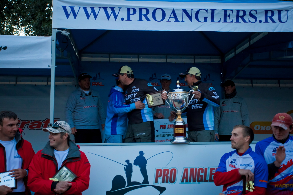 Третий этап турнира Pro Anglers League 2013. Награждение (фото). Галерея фото 27